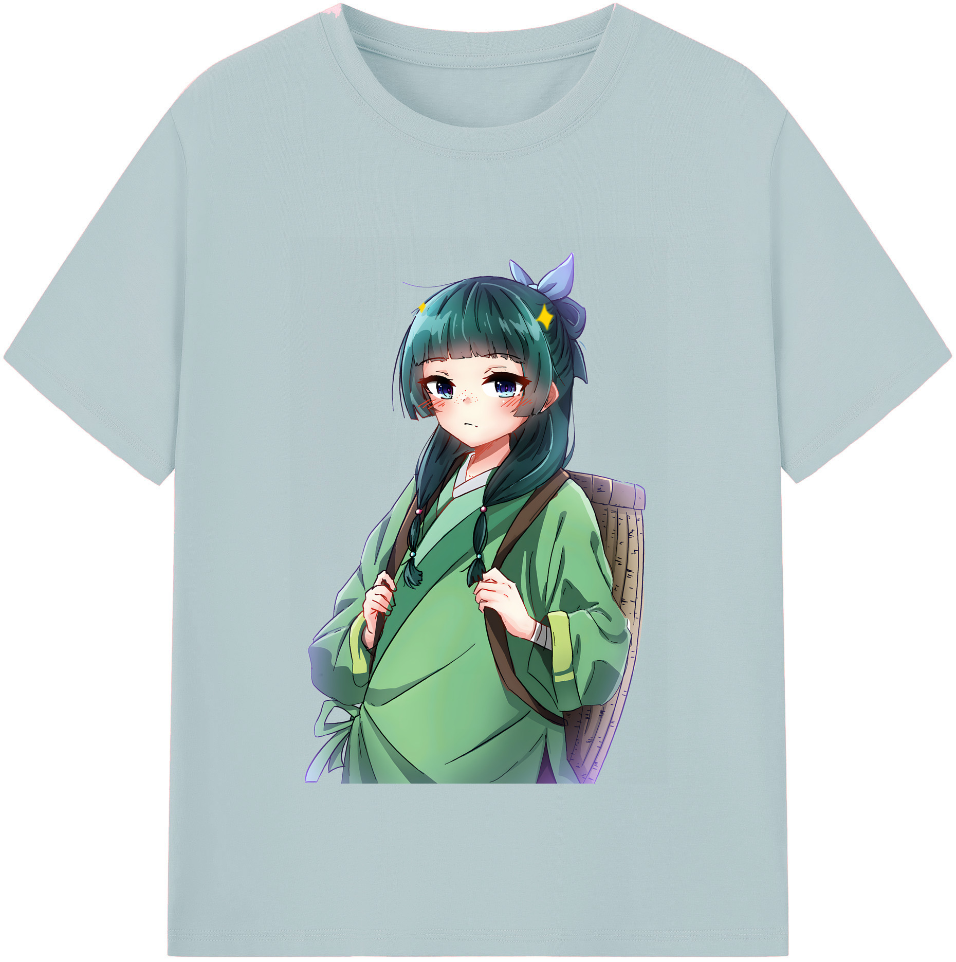 （画像用） 薬屋のひとりごと The Apothecary Diaries 綿100％半袖Tシャツ（フロントプリント）
